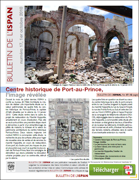  Centre historique de Port-au-Prince, l’image révélée