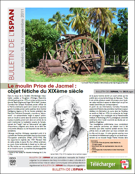  Le moulin Price de Jacmel : objet fétiche du XIXème siècle