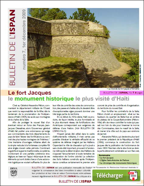  Le fort Jacques le monument historique le plus visité d’Haïti